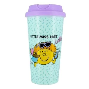 Mr. Men And Little Miss - Little Miss Latte Plastic Travel Mug