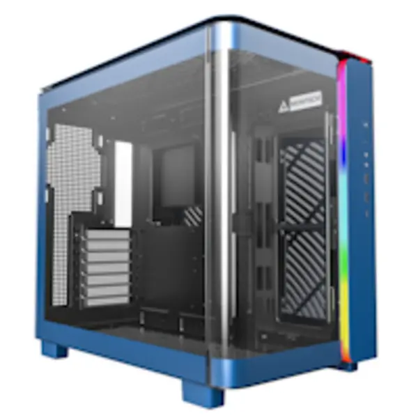 Montech KING 95 Midi-Tower, Tempered Glass, ARGB - Blue