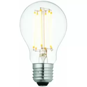 E27 Edison Dimmable LED Light Bulb 6W Warm White 2700K Glass gls Filament Lamp