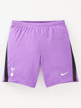 Nike Youth Tottenham 21/22 Third Shorts - Purple, Red, Size L