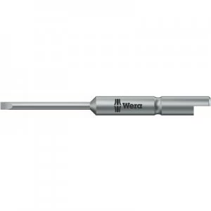 Slot drive bit 2mm Wera 8009 C Tool steel alloye