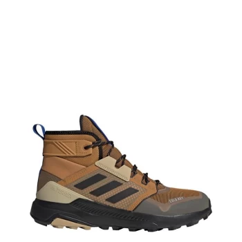 adidas Terrex Trailmaker Mid COLD. RDY Hiking Shoes Mens - Mesa / Core Black / Beige Tone