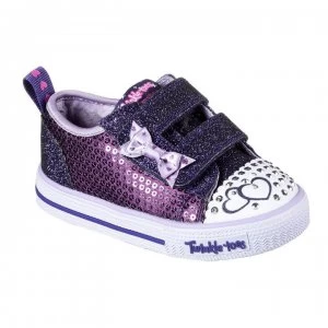 Skechers Twinkle Toes Itsy Bitsy Shoes Infant Girls - Purple