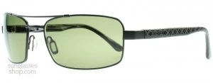 Serengeti Tosca Sunglasses Satin Black Tosca Polariserade 54mm