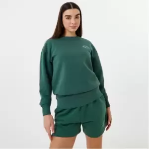 Jack Wills Loose Fit Crew Sweater - Green