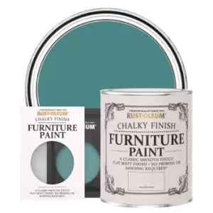 Rust-Oleum Chalky Furniture Paint - PEACOCK SUIT - 750ml