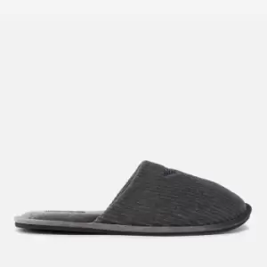 Emporio Armani Ribbed Chenille Slippers - UK 10