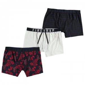 Firetrap 3 Pack Trunks Mens - Multi 1