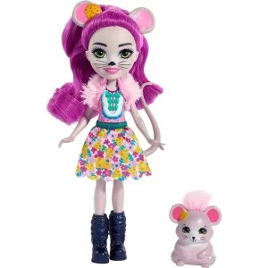 Mayla (Enchantimals) Mouse Doll 6" Figure