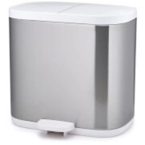 Joseph Split Steel Bathroom Recycler Waste Pedal Bin