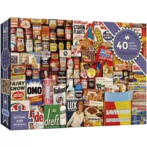 Shopping Basket Jigsaw Puzzle - 40 Pieces