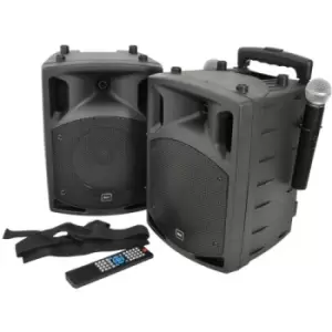 Qtx 178.859UK Public Address (PA) system 100 W Freestanding Public Address (PA) system Black