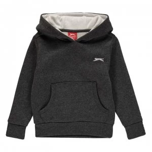 Slazenger Over The Head Fleece Hoody Infant Boys - Charcoal