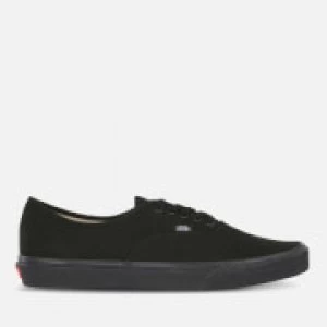 Vans Authentic Trainers - Black - UK 8