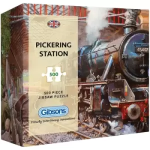 Gibsons - Pickering Station - 500 Piece Jigsaw Puzzle