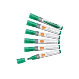 Liquid Ink Whiteboard Pens Bullet Tip 10 Pack Green