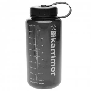 Karrimor Tritan Bottle 1L - Charcoal