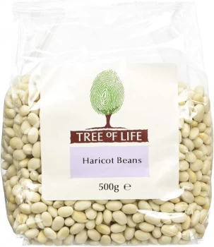 Tree of Life Haricot Beans - 500g x 6