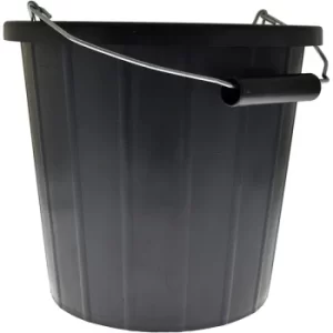 Kent Car Care 10 Litre Black Plastic Bucket