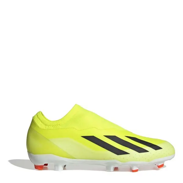 adidas X Crazyfast League Laceless Firm Ground Football Boots - Yellow 7