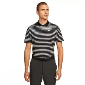 Nike Dri-FIT Victory Short Sleeve Polo Black/White - L