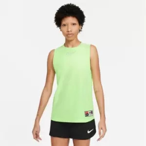 Nike FC DriFit Sleeveless Football Top Womens - Green