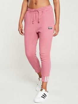 adidas Originals R.Y.V. Pant - Pink, Maroon, Size 14, Women