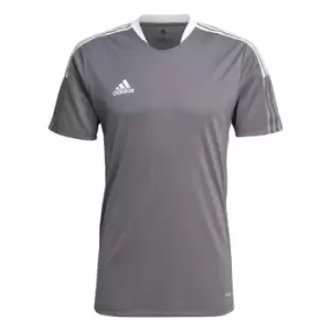 adidas Tiro 21 Training Jersey Mens - Grey