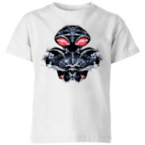 Aquaman Black Manta Sea At War Kids T-Shirt - White - 5-6 Years