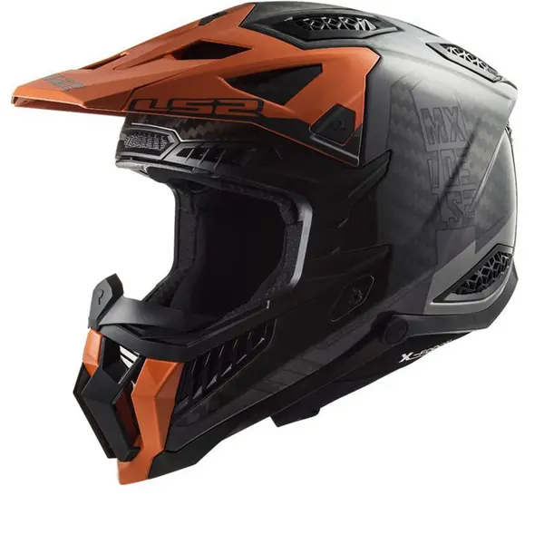 LS2 MX703 C X-Force Victory Titanium Orange Size M