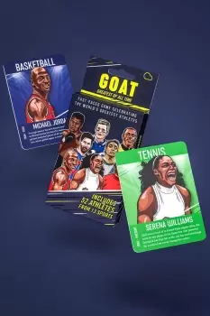 GOAT - The Greatest of All Time Sports Legends Spoons Card Game