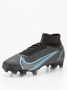 Nike Mens Mercurial Superfly 8 Pro Firm Ground Football Boots - Black, Size 8, Men