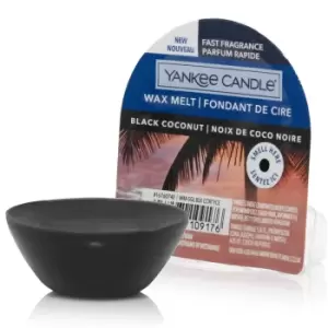 Yankee Candle Wax Melt Single Black Coconut