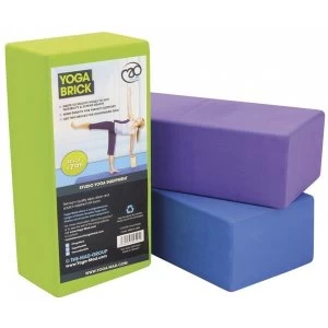 Yoga-Mad Hi-density Yoga Brick 220mm x 110mm x 70mm Lime