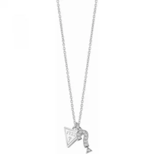 Ladies Guess Rhodium Plated FeelGuess Necklace