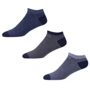 DKNY Liner Freeman 3 Pack Socks Mens - Multi