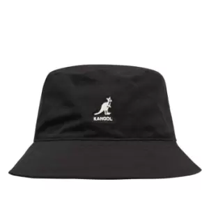 KANGOL Washed Bucket Hat - Black