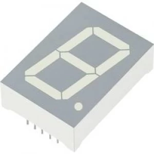 Seven segment display Green 25mm 4.4 V 2.2 V No. of digits 1