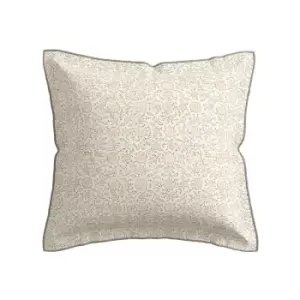 V&A Kerala Square Pillowcase, Ivory