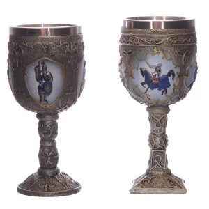 Decorative Fantasy Knight Goblet (1 Random Supplied)