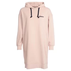 Barbour Womens Betsy Longline Hoodie Rose Tan Medium