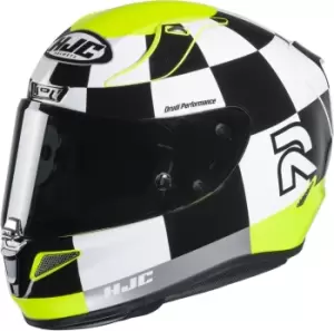 HJC RPHA 11 Misano Helmet, black-white-yellow, Size XL, black-white-yellow, Size XL