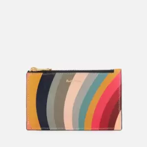 Paul Smith Womens Swirl Zip Purse - Multicolour - One Size