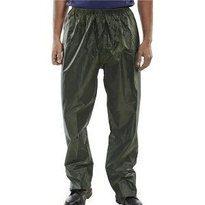 Bdri Weatherproof Small Work Trousers Olive Green