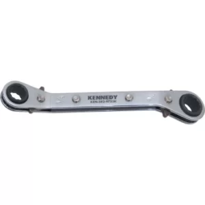 3/8"X7/16" Offset Ratchet Ring Spanner