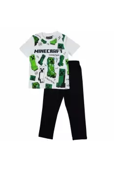 Glitching Creeper Pyjama Set