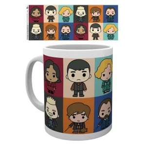 Fantastic Beasts 2 Chibi Characters Mug