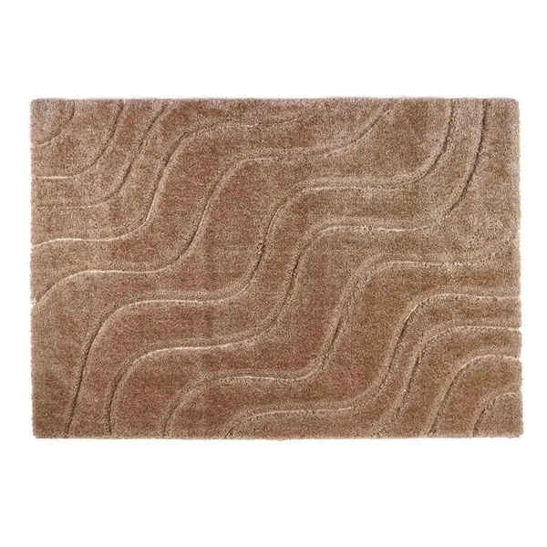 Origins Soft Carved Wave Beige&#47;Cream 160X230 5026134619388