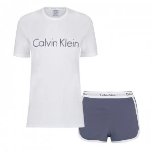 Calvin Klein MCL Pyjama Short Set - Pewter