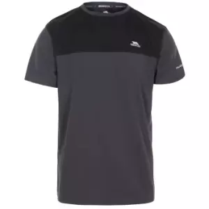 Trespass Mens Jacob Active T-Shirt (S) (Dark Grey)